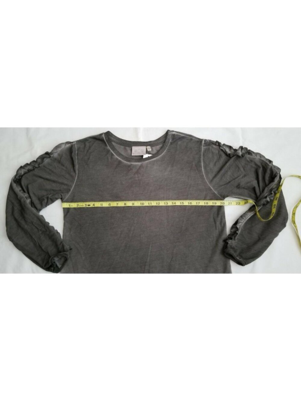 Dantelle‎ Women's Gray Oil Dye Sweatshirt Pullover Top Size Small NWT - Picture 13 of 16